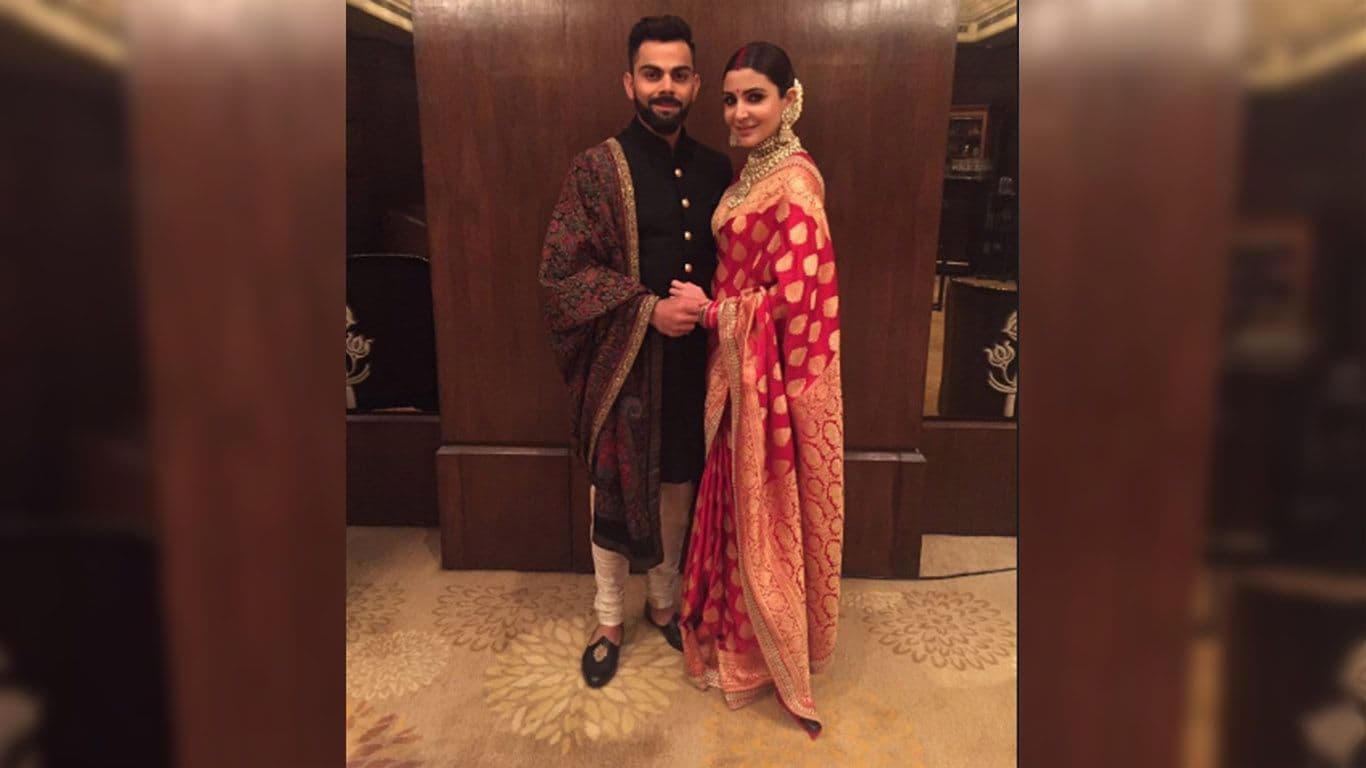 Virat And Anushka Add More To Their Fairytale Wedding With Their Royal Reception