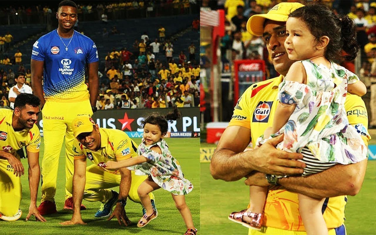 CSK Came After 2 Years And Ziva Dhoni Was The Most Excited Player