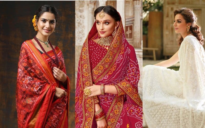 32 Types of Indian Sarees Which Define India, It's Culture and Tradition