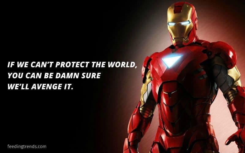 30 Ironman Quotes from Marvel Movies, Avengers Infinity War and Avengers Endgame