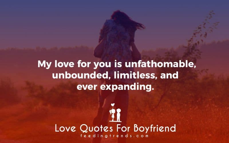 42 Love Quotes For Boyfriend That Make The Mood Romantic and Bring You Closer