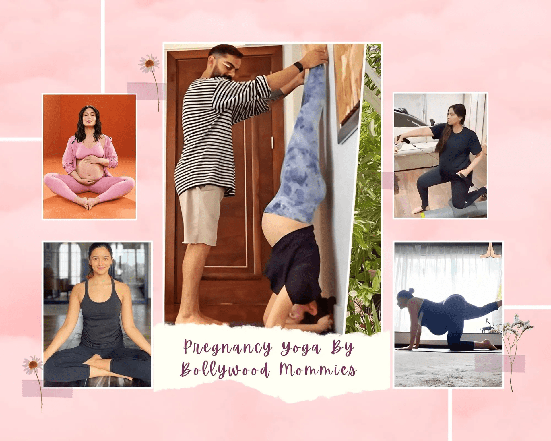 Bollywood Mommies Who Busted Pregnancy Yoga Myths
