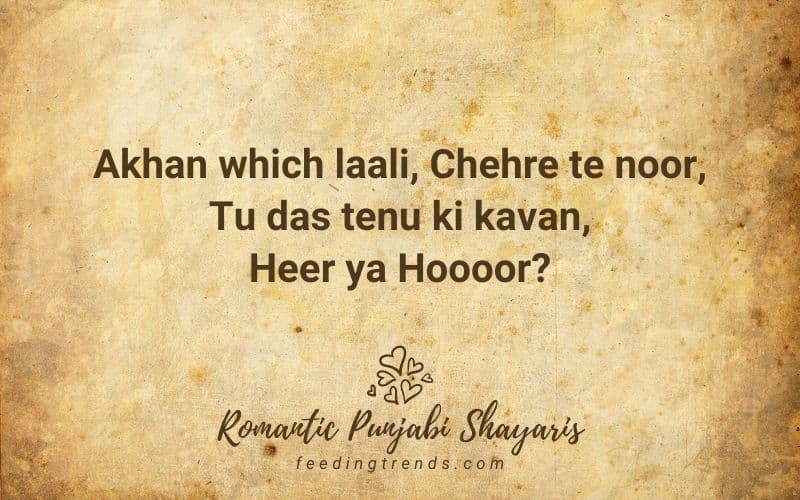 21 Romantic Punjabi Shayaris To Express Your Feelings