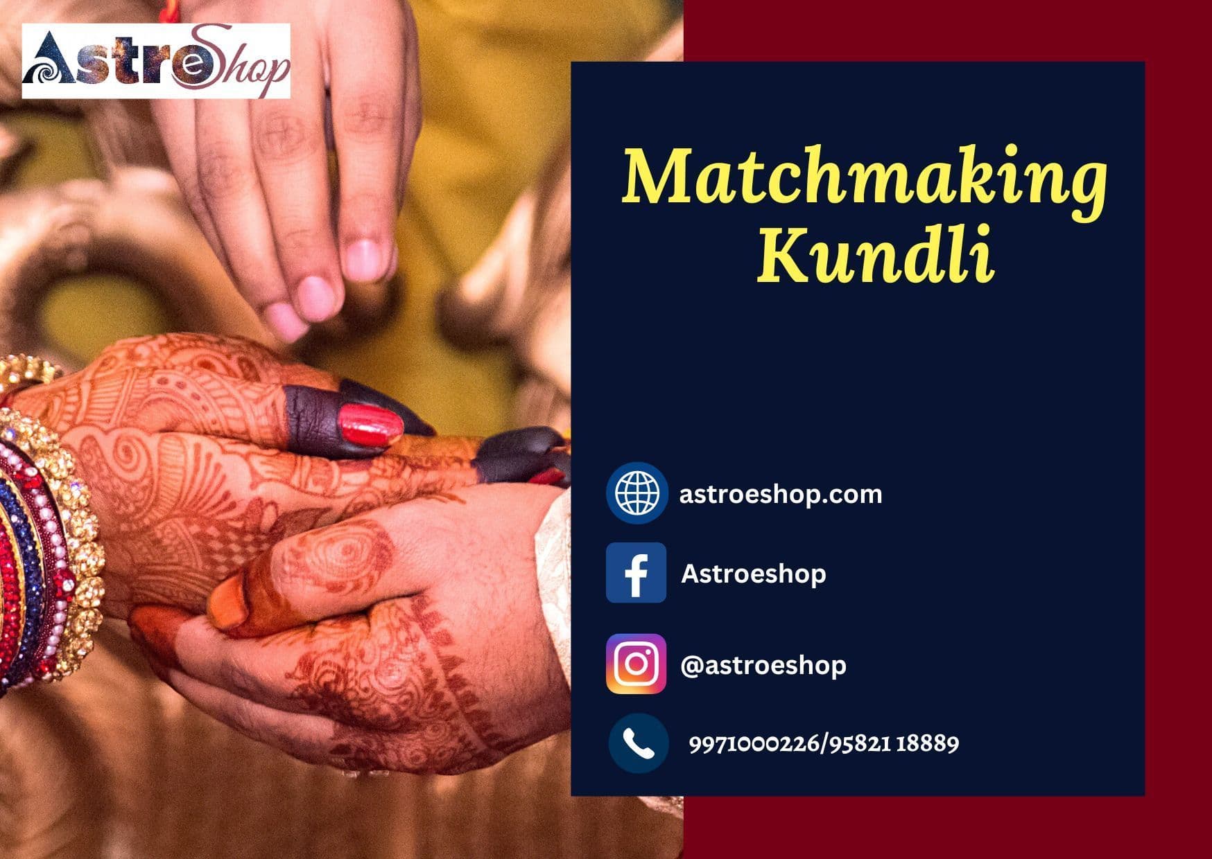 Matchmaking Kundli 
Astrology Will Let You Discover Your Soulmate