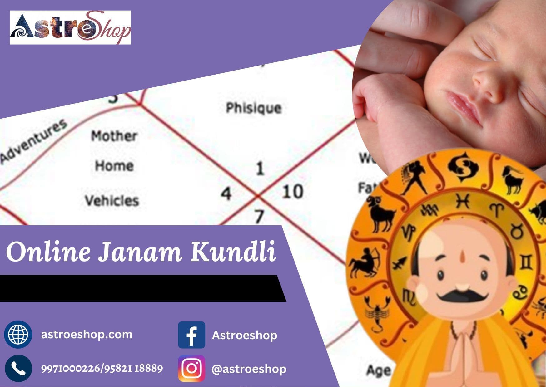 Get Accurate Predictions With Your Online Janam Kundli