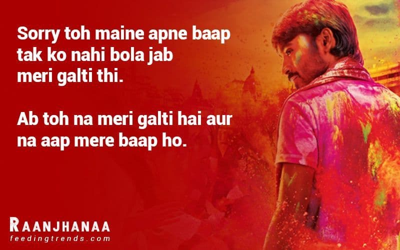 25 Raanjhanaa Dialogues To Fall In Love In A Banarsi Way