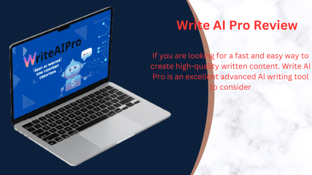 Write Ai Pro Review-Best Ai Writer for Content Creator