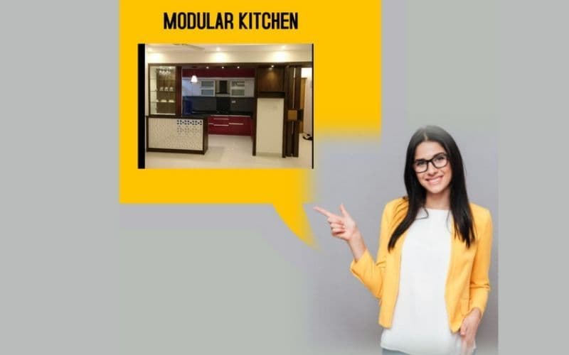 The Floor Of The Modular Kitchen