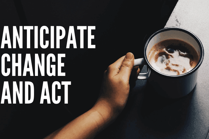 No B. S. Job Search Advice: Anticipate Change and Act