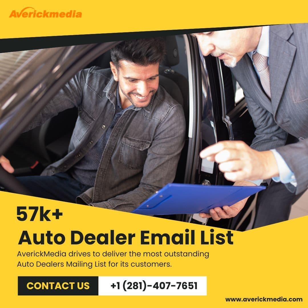 Maximize Your Sales With an Auto Dealer Email List