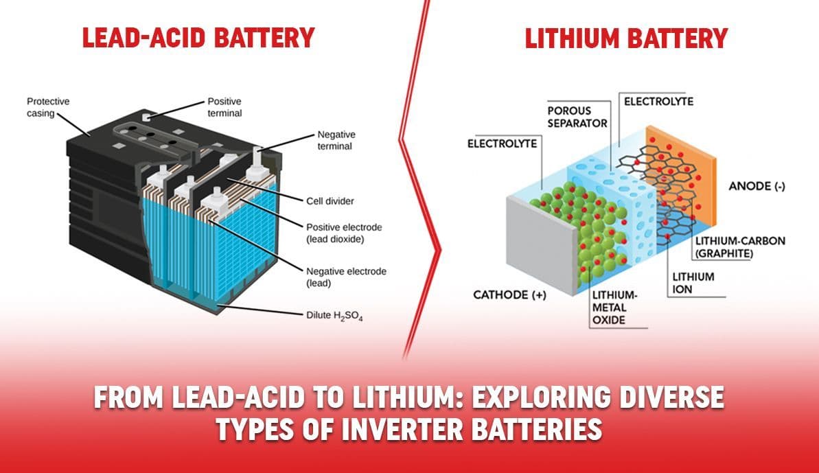  Exploring Diverse Types of Inverter Batteries