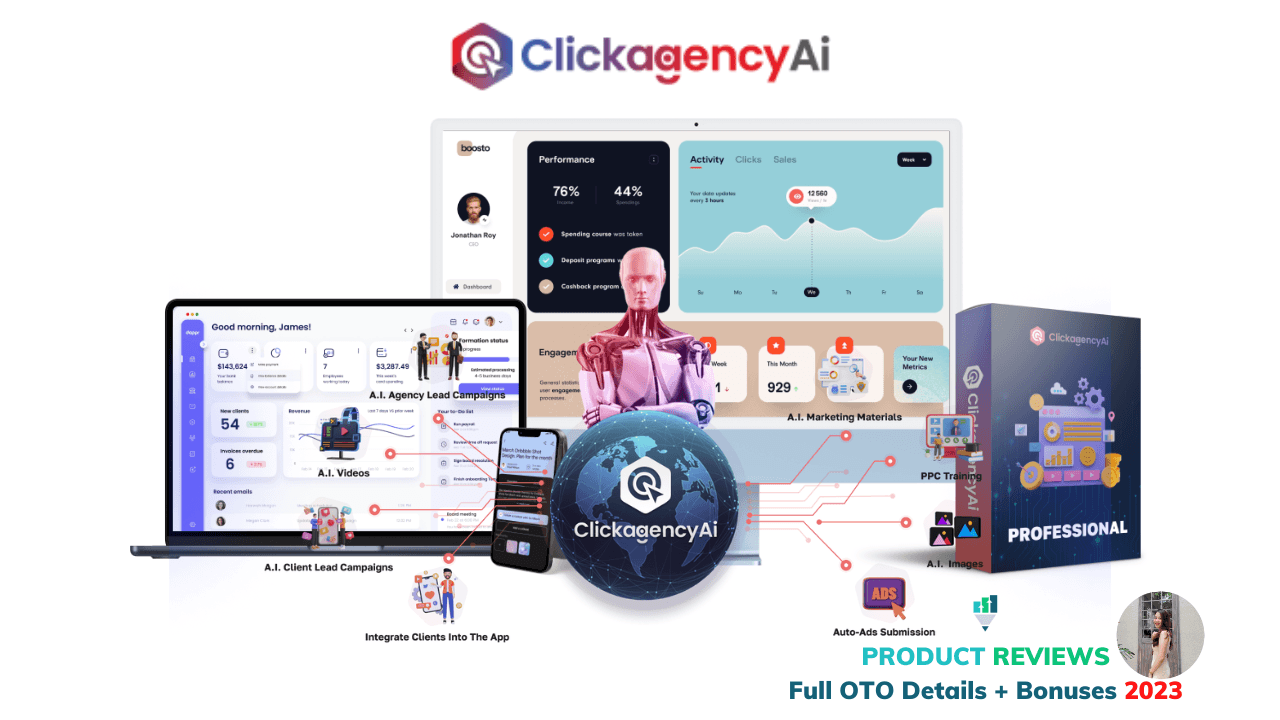 Clickagencyai Oto - 1st to 7th All 7 Otos Details Here +Bonuses