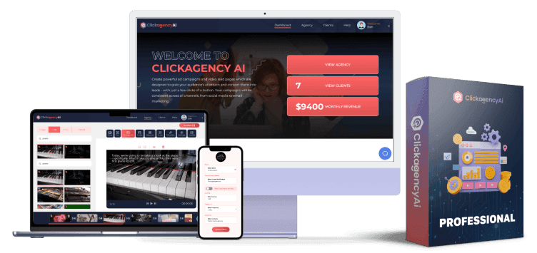 Clickagencyai Review: All Oto and Bonuses