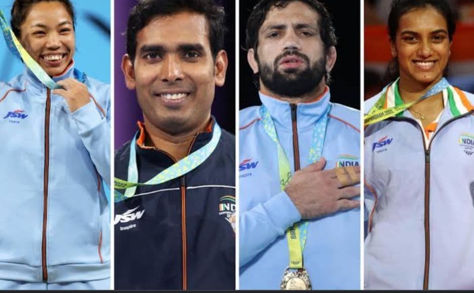 22 Gold Medals India Won in Commonwealth Games 2022