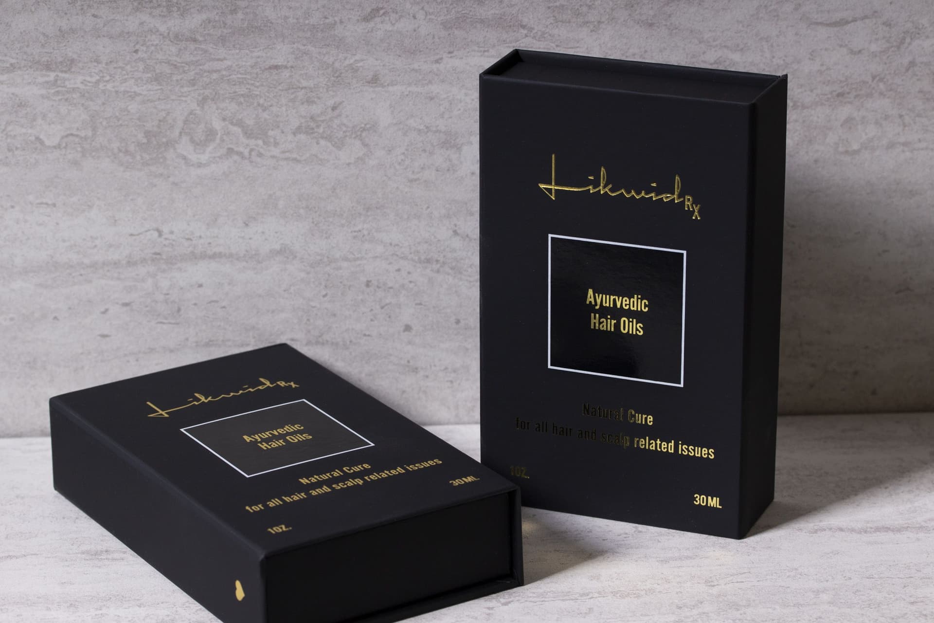 Ready to Impress With Our Sleek Hair Oil Box Packaging Design
