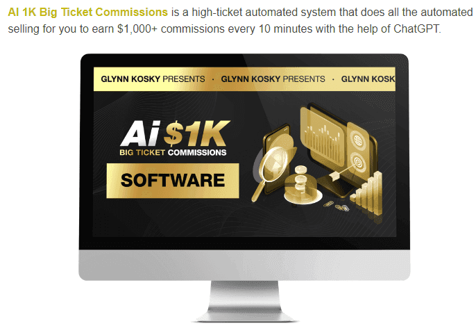 Ai 1k Big Ticket Commissions Review ⚠️ Full Demo Huge 5,000 Bonus