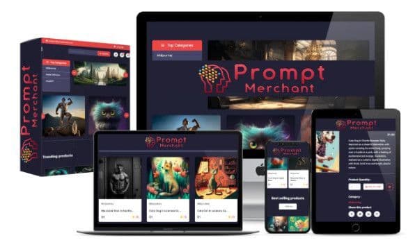 Promptmerchant Bundle Oto 1 to 4 Otos’ Upsell Links + Bonuses <<<