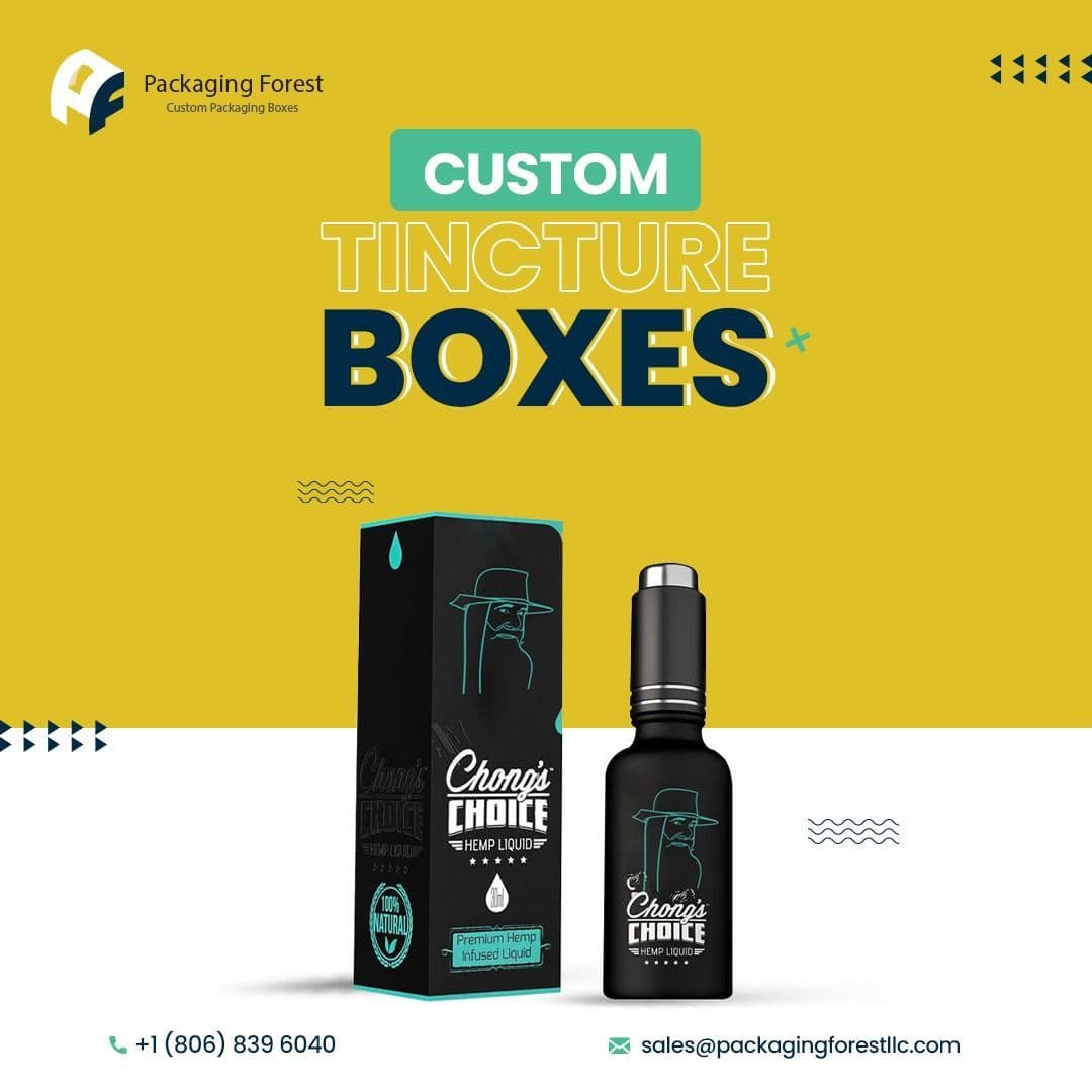 Elevate Your Brand With Custom Tincture Boxes a Descriptive Guide