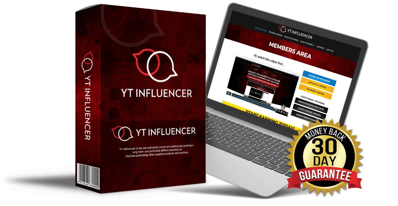 Yt Influencer Review - Huge Vip Bonuses + Otos + 90% Off