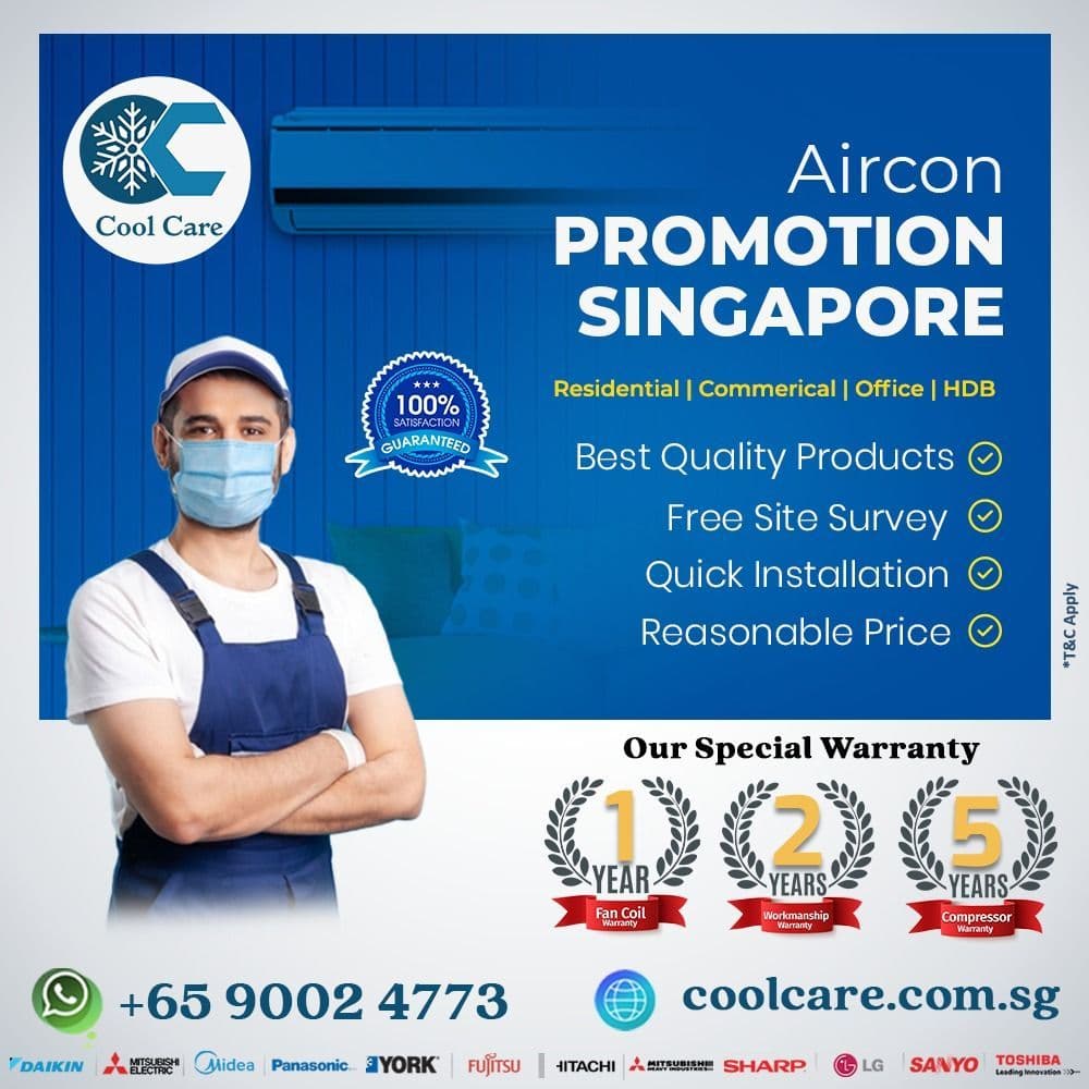 How Do I Get the Best Aircon Promotion in Singapore?

