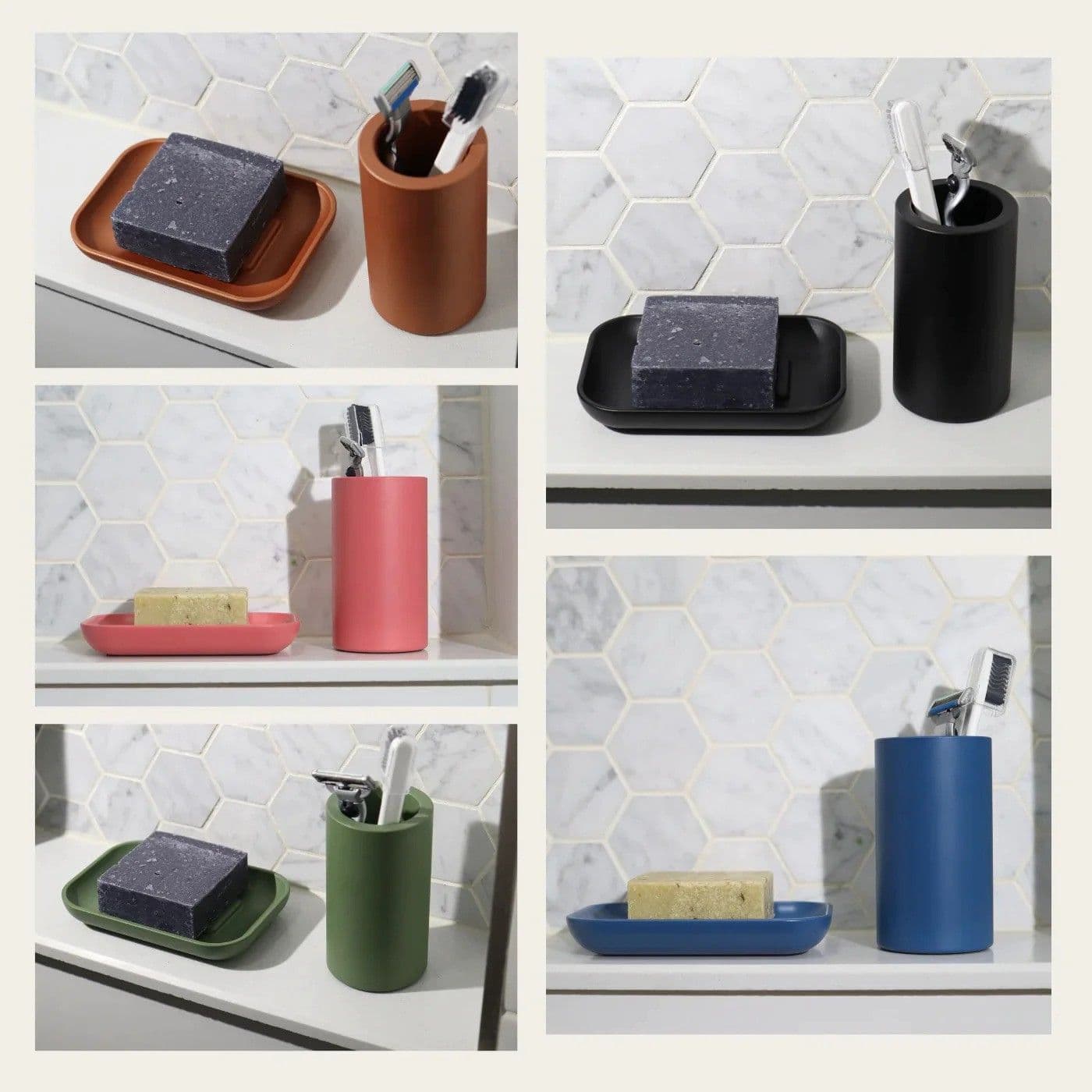 Sleek and Functional Bathroom Counter Organizers for Daily Use