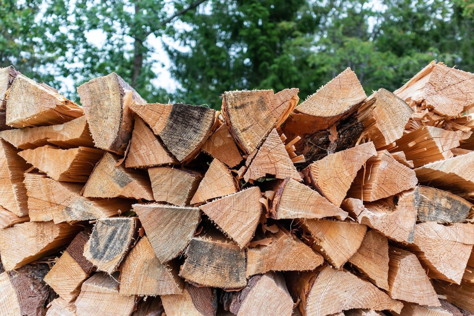 Building A Fireplace With Bulk Firewood For Sale In Sydney