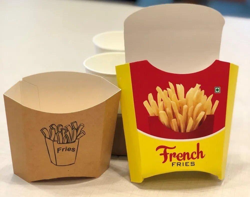 Gain the Customer's Attention With Eye-Catchy French Fries Boxes