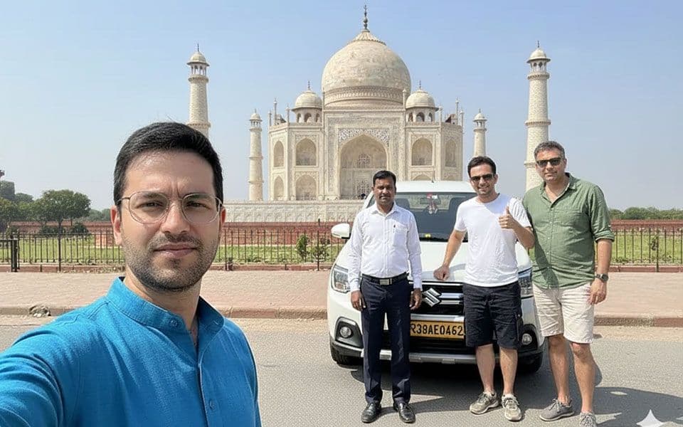 How to Hire Car and Driver for Golden Triangle Trip