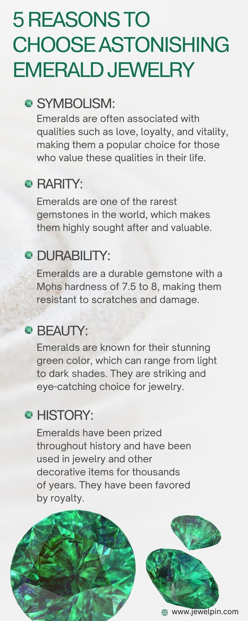 5 Reasons to Choose Astonishing Emerald Jewelry -Jewelrpin