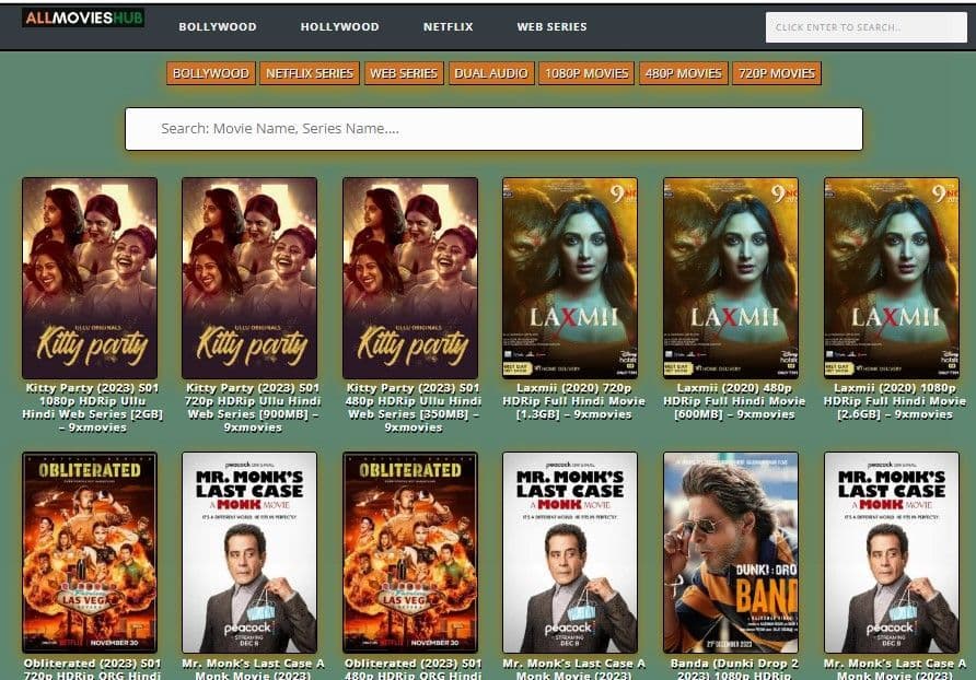 Allmovieshub | Watch and Download Hollywood and Bollywood