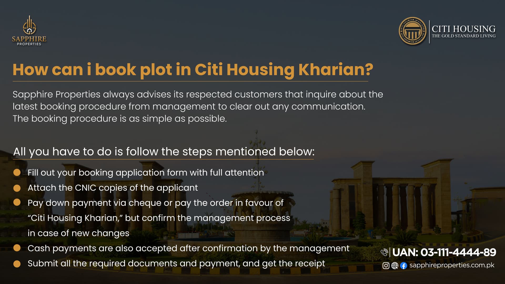 The Complete Information About Citi Housing Kharian