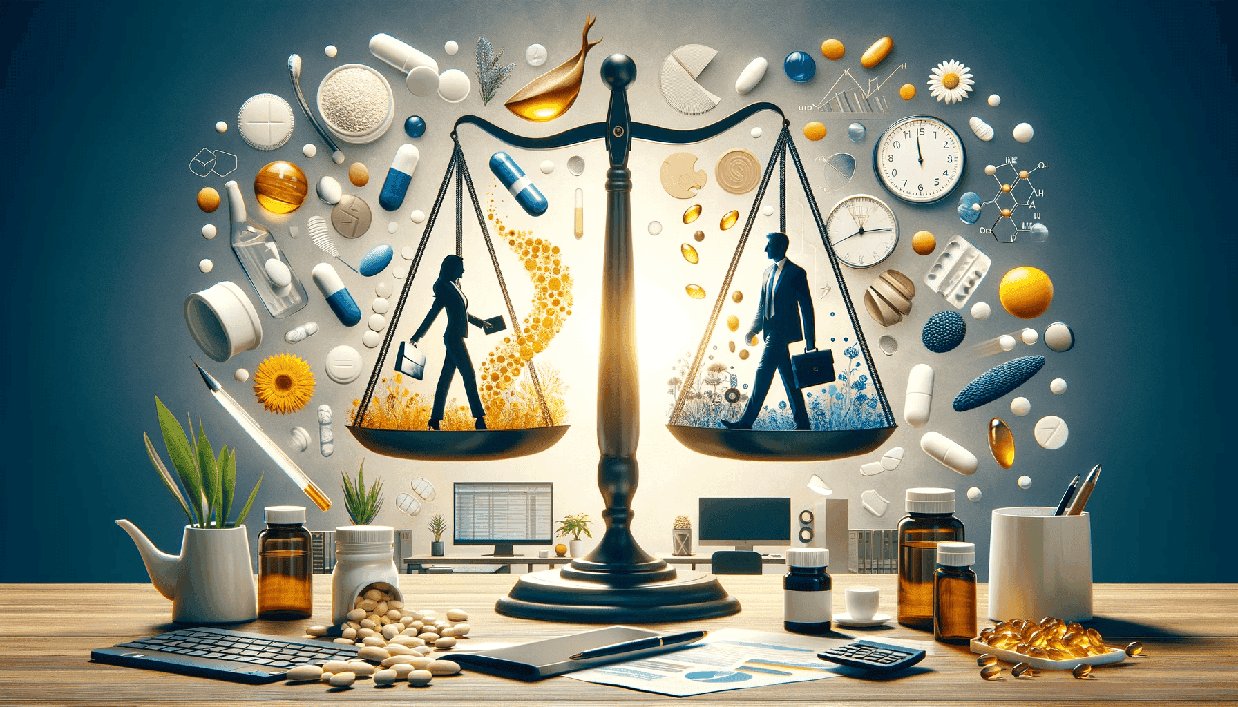 Health Supplements and Work-Life Balance: Maximizing Energy.