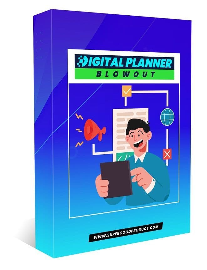 Digital Planner Blowout Plr Review - Brand New 2023 100% Unique