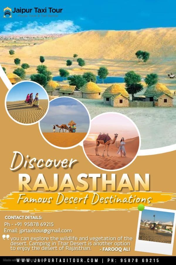 Best Famous Desert Destinations of Rajasthan