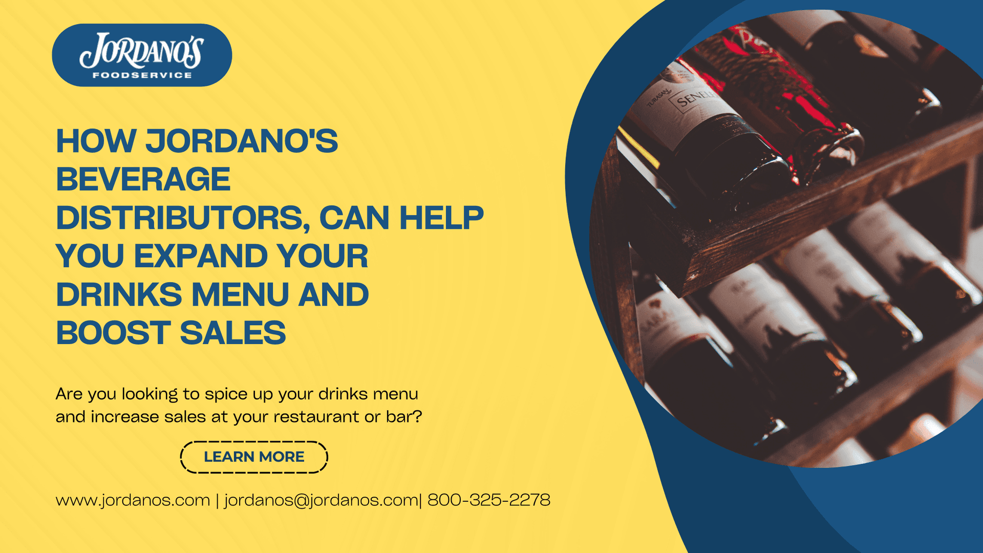 How Jordano's Beverage Distributors, Ca Can Help You