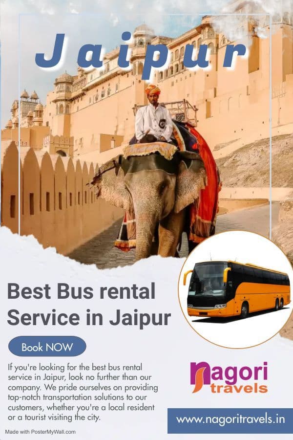 Nagori Travels Is the Best Bus Rental Service Provider in Jaipur