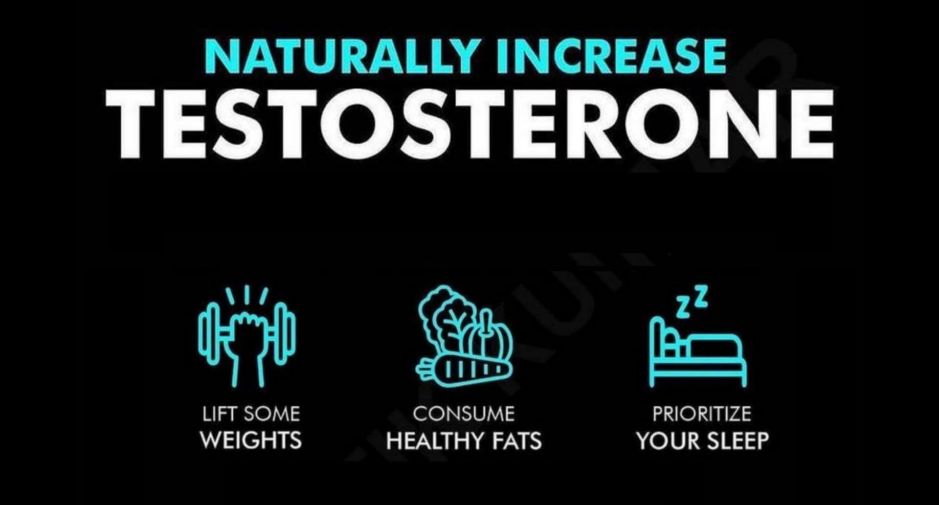 6 Ways to Increase Your "Testosterone" Naturally