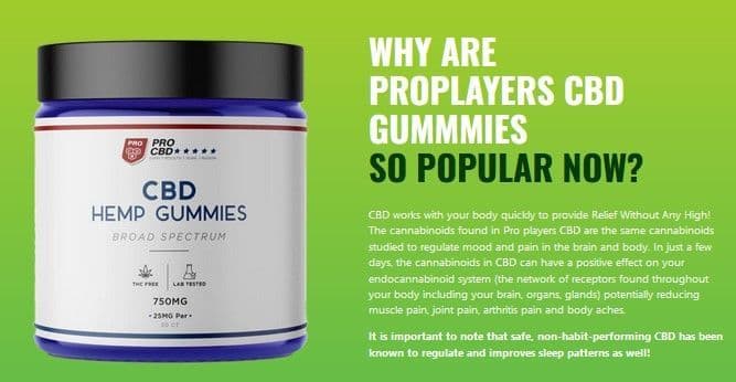 Proplayers Cbd gummies:Reviews – Is It Really Effective?