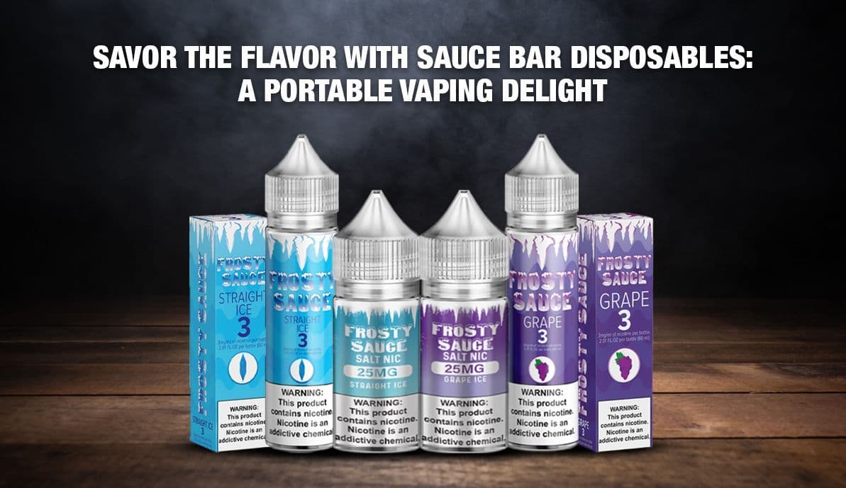 Savor the Flavor With Sauce Bar Disposables