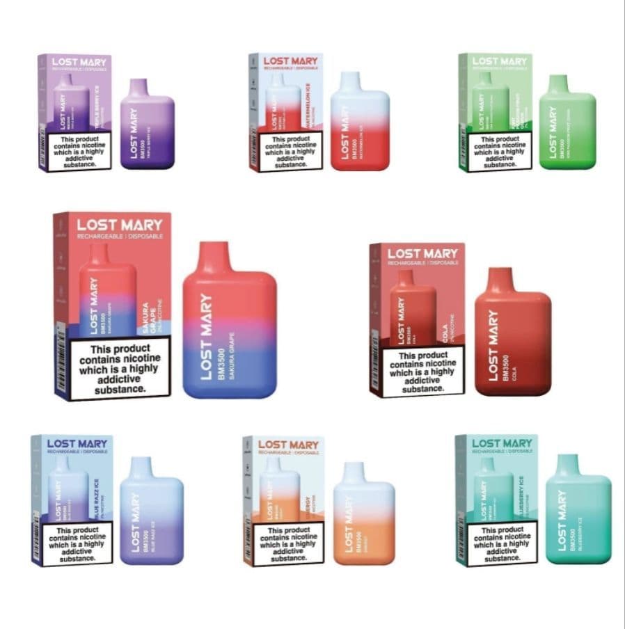 Benifits of Lost Mary 3500 Puffs Disposable Vape - Online Store