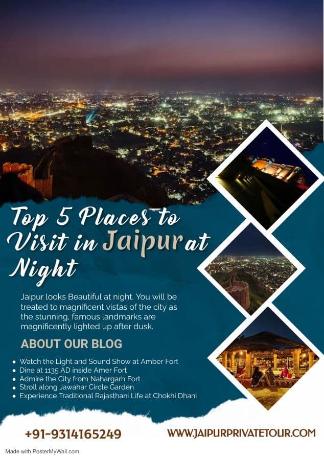 5 Places to Visit in Jaipur at Night