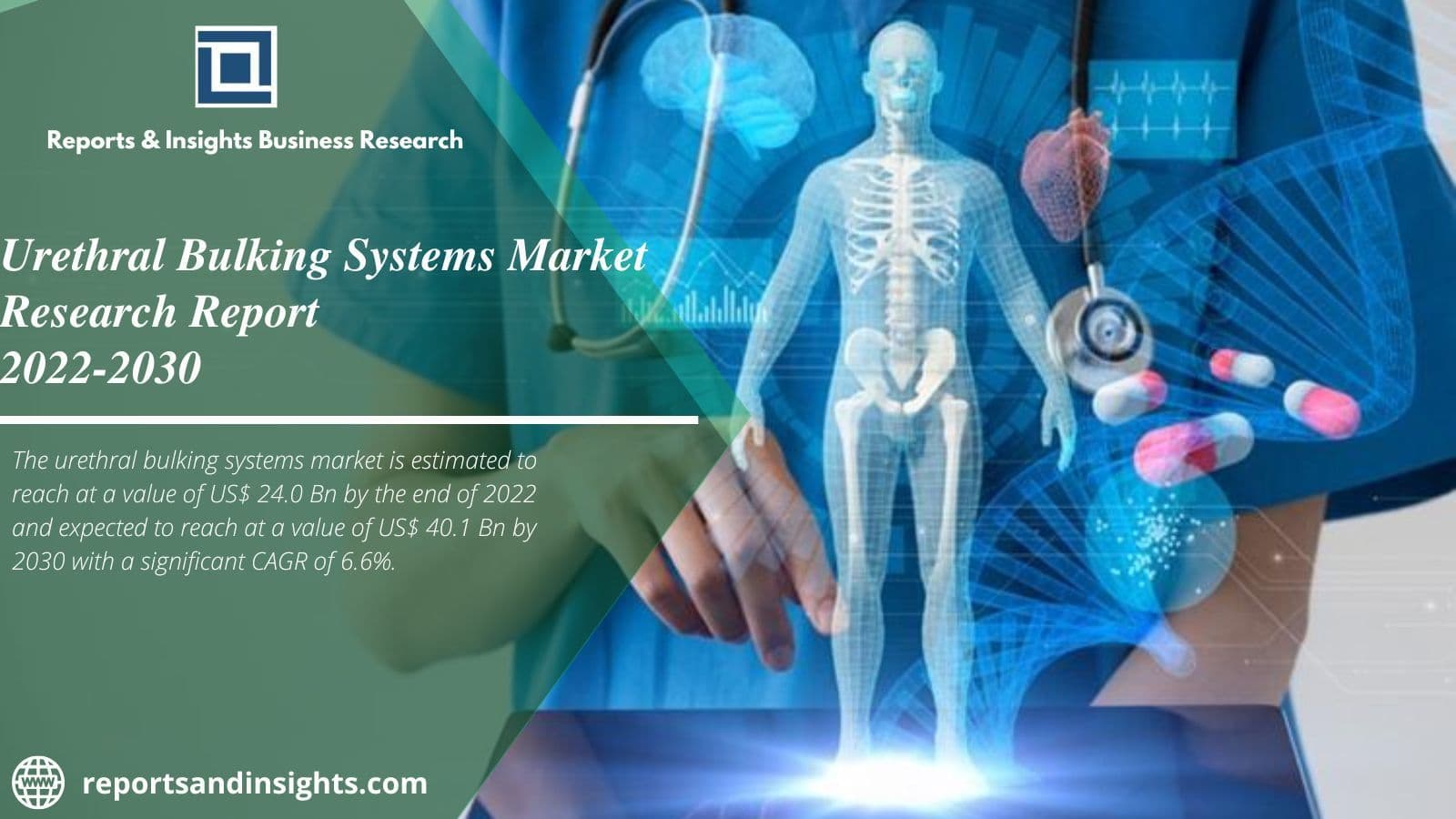 Urethral Bulking Systems Market Value Us$ 40.1 Billion by 2030
