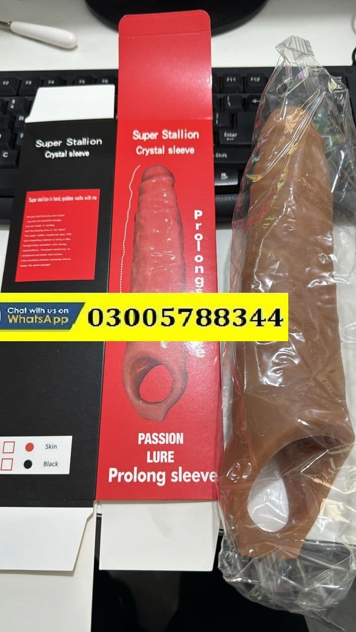 6.Inch Silicon Belt Condom For Men in Nowshera- 03005788344