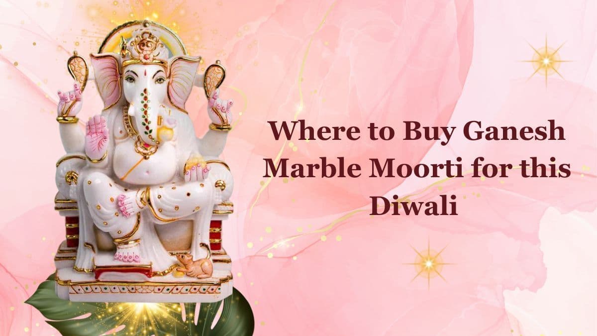 Where to Buy Ganesh Marble Moorti for This Diwali