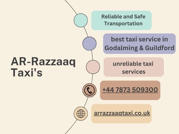The Best Taxi Service in Godalming and Guildford