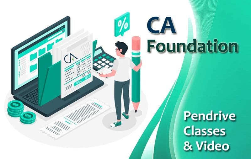 Ca Foundation Online - Pen Drive & Offline Coaching Classes