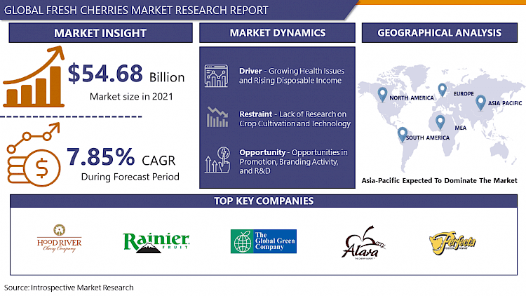 Global Fresh Cherries Market 2022 Estimated High Revenue by 2029