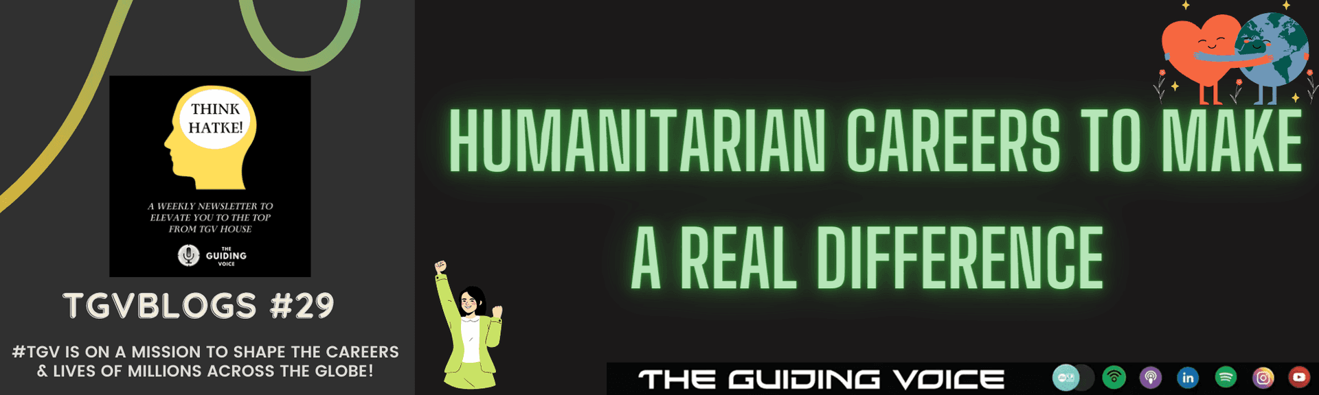 HUMANITARIAN CAREERS to MAKE A REAL DIFFERENCE