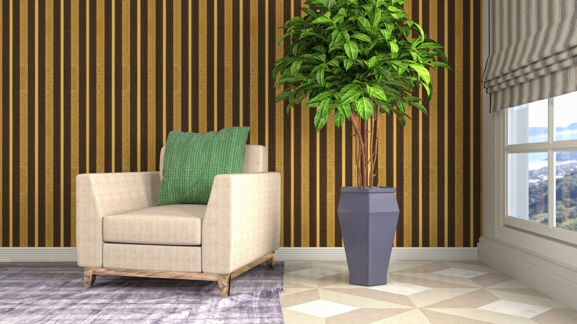 Enhance Your Interior With Wooden Louvers : Decorative Wood